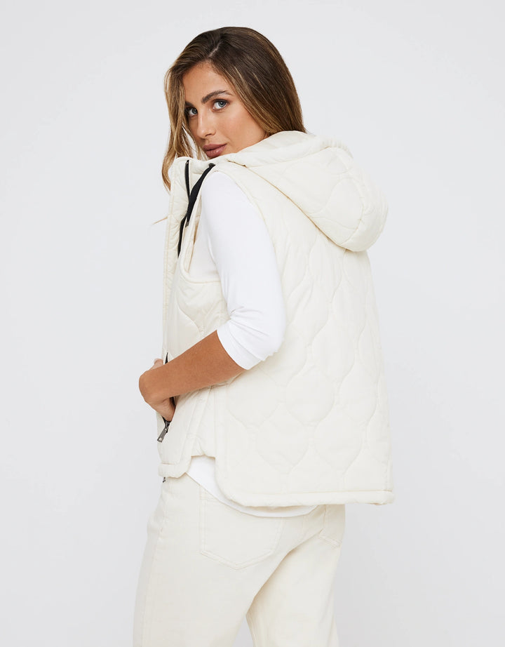 koala bay Chaleco Beige Acolchado - Janter En línea
