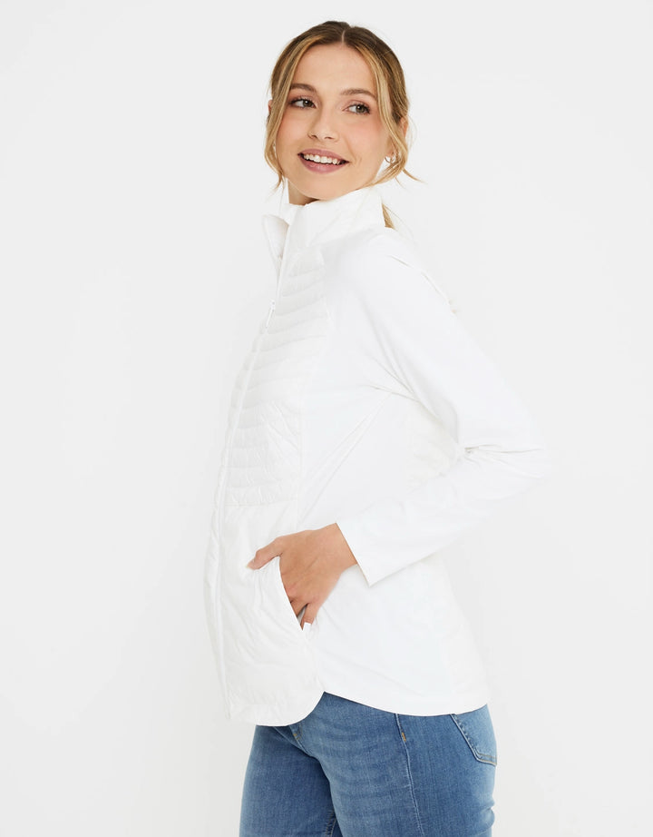 koala bay Chaqueta Acolchada Blanco - Efeba Rebajas de fábrica