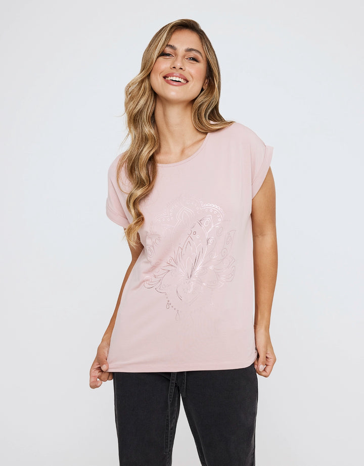 koala bay Camiseta Manga Corta Rosa - Kalurta Oferta especial