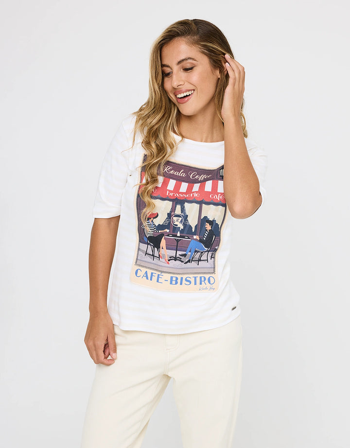 koala bay Camiseta Manga Corta - Bistro Últimos 3 días
