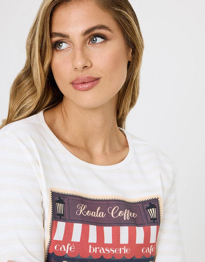 koala bay Camiseta Manga Corta - Bistro Últimos 3 días
