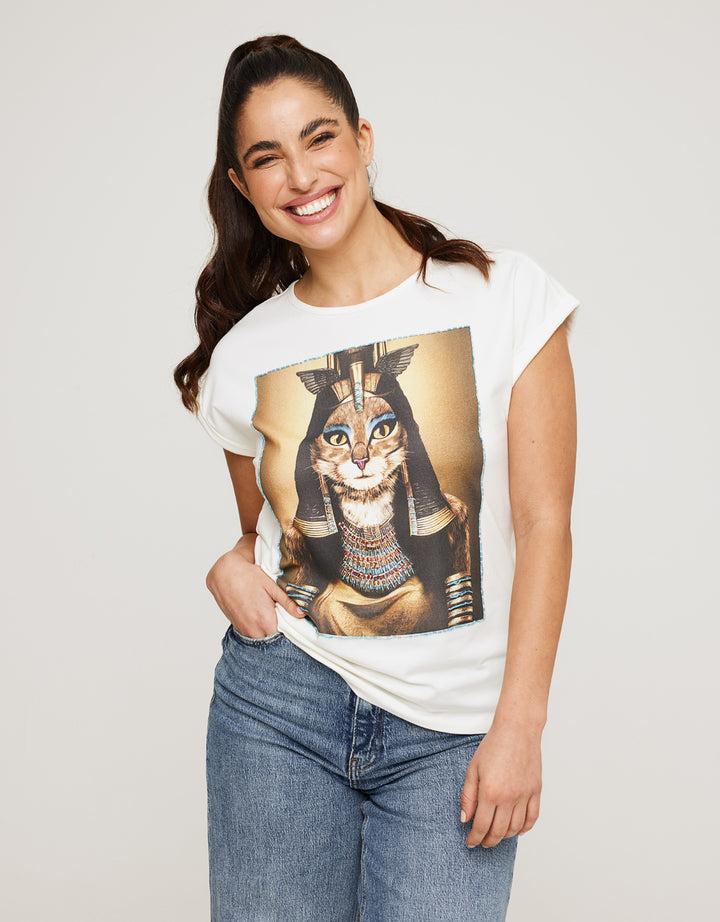 koala bay Camiseta Manga Corta Estampado - Cleogata Libre de impuestos