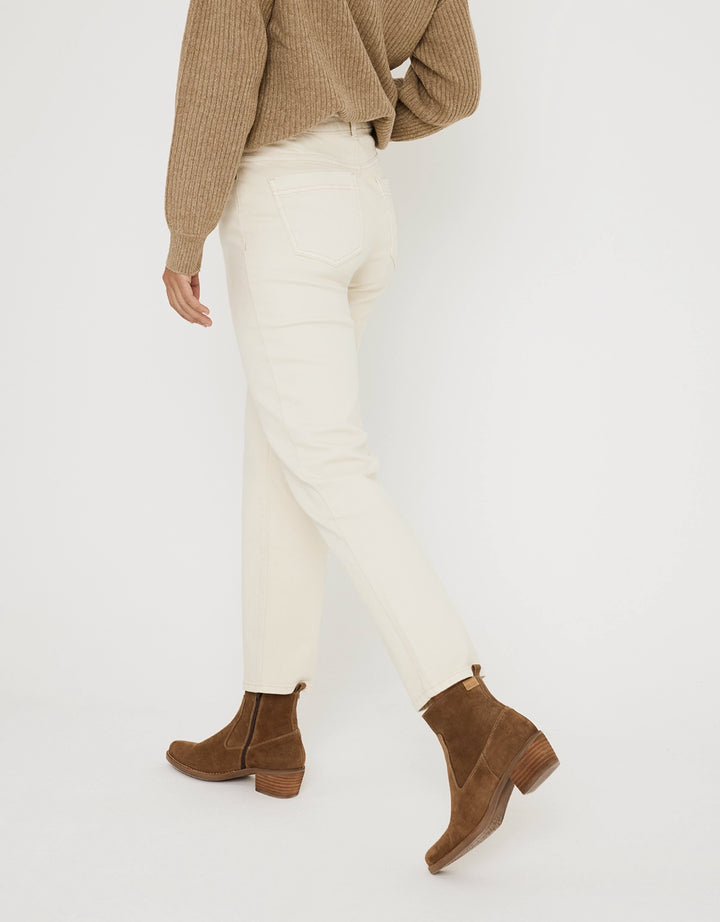 koala bay Pantalón Denim Blanco - Brady Rebajas baratas