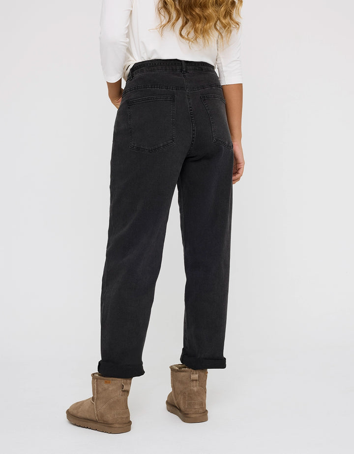 koala bay Pantalón Denim Negro - Nevis Rebajas de fábrica