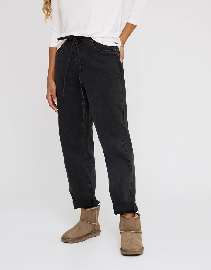 koala bay Pantalón Denim Negro - Nevis Promoción por tiempo limitado
