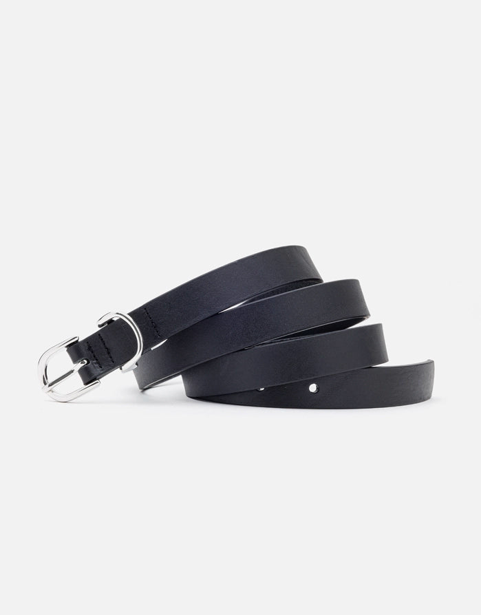 koala bay Cinturón Piel Fino Negro - Marisa Oferta especial de fábrica