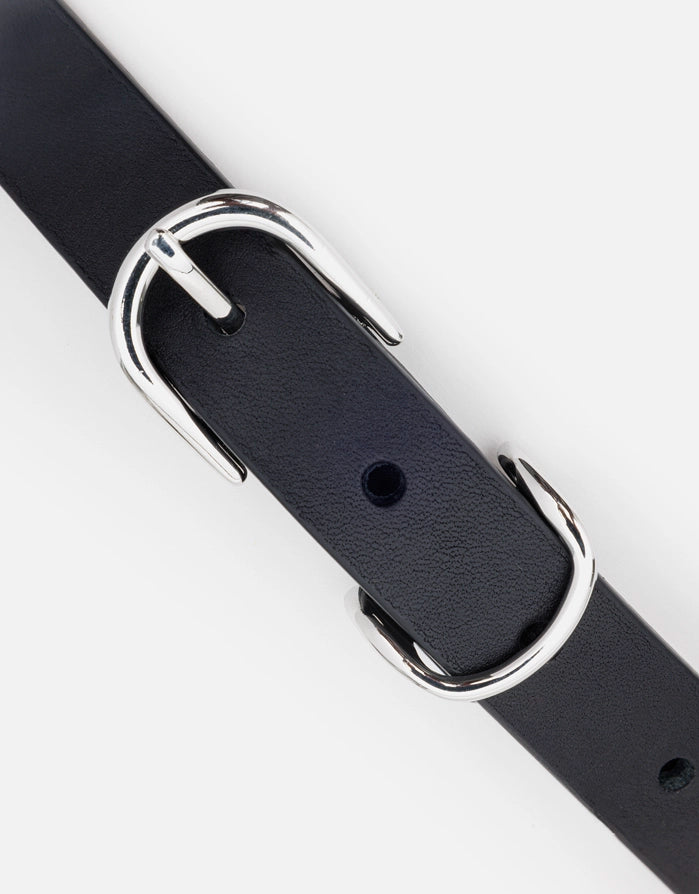 koala bay Cinturón Piel Fino Negro - Marisa Oferta especial de fábrica