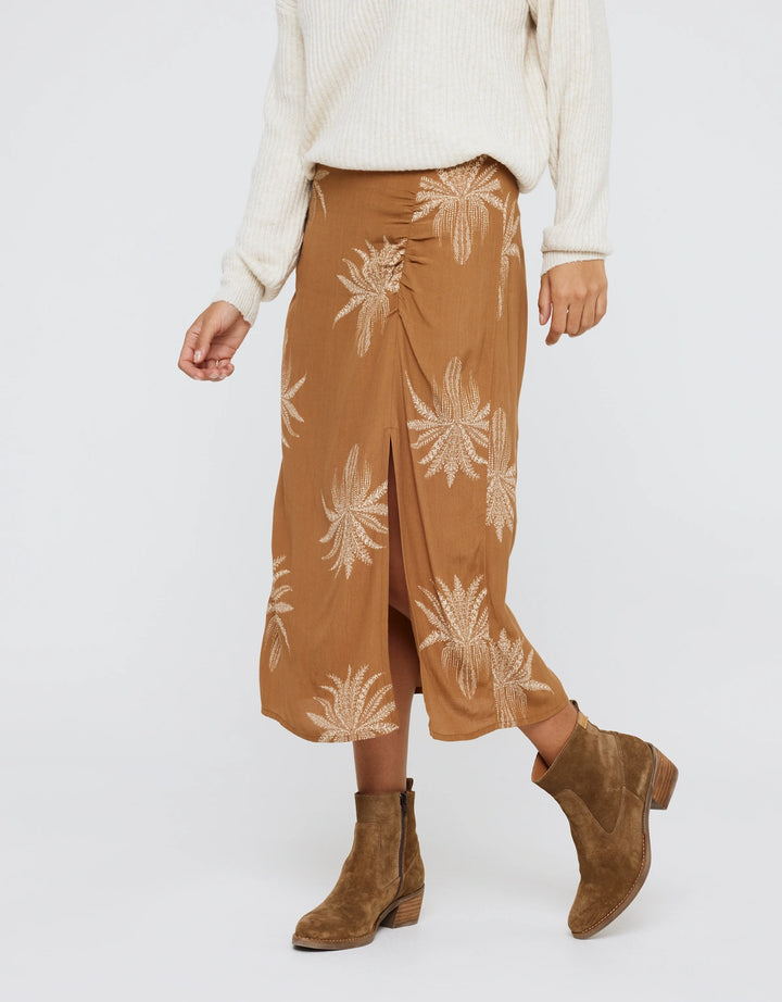 koala bay Falda Midi Estampada - Ninat Grandes descuentos