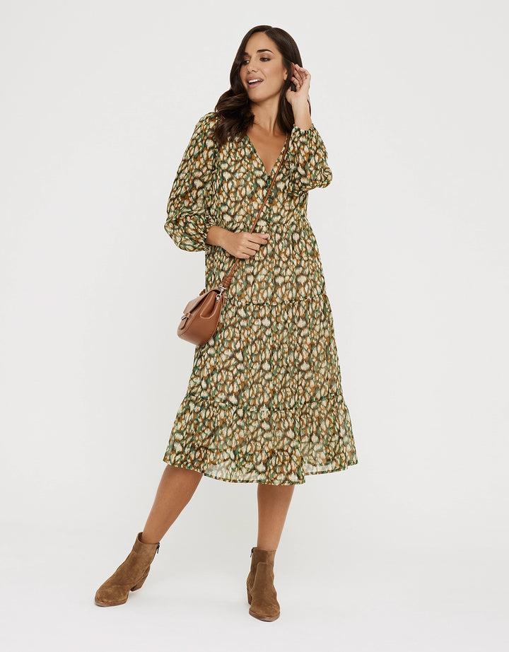 koala bay Vestido Largo Multicolor - Nin Limitado a 3 días