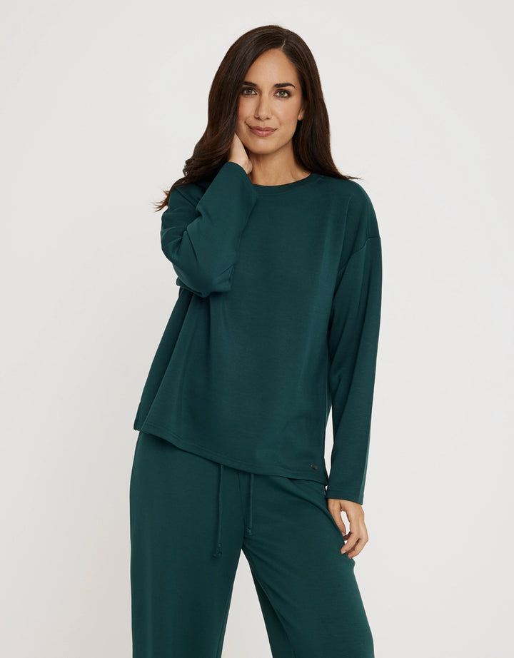 koala bay Sudadera sin Capucha Modal Verde - Vitatu Ofertas especiales