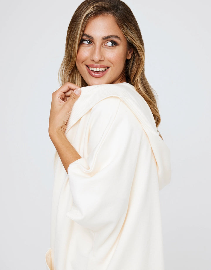 koala bay Poncho Abierto Beige - Alfonti Rebajas de fin de temporada
