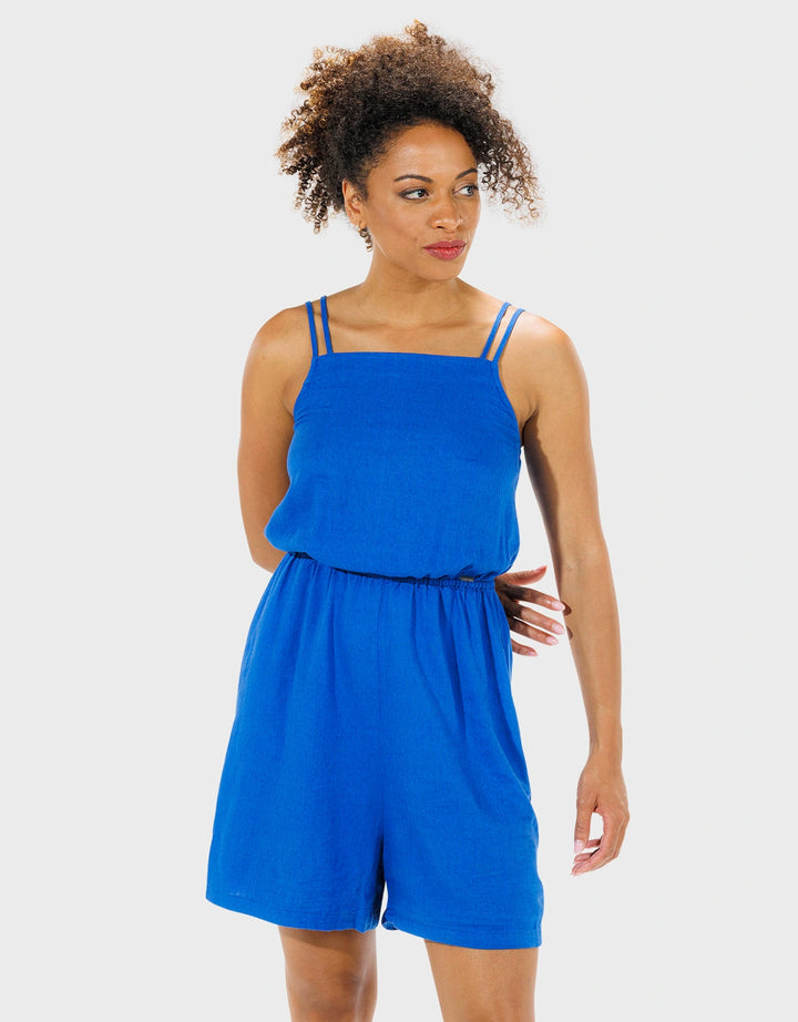 koala bay Mono Corto Tirantes Azul - Farin Rebajas top