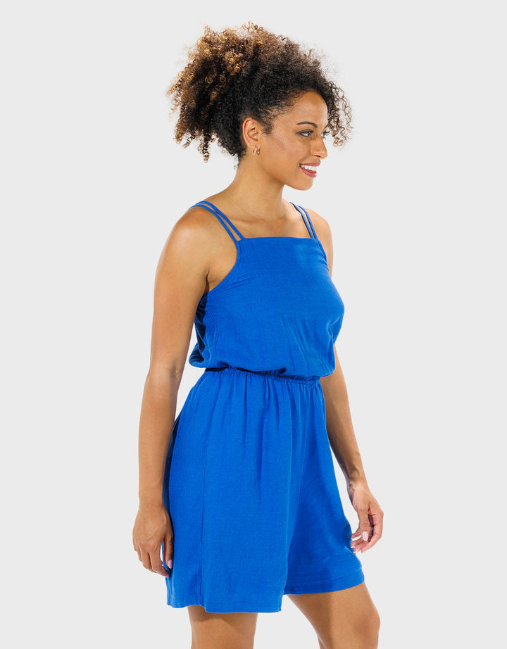 koala bay Mono Corto Tirantes Azul - Farin Rebajas top