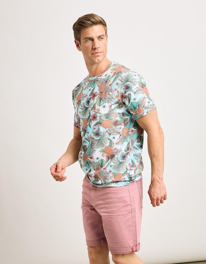 koala bay Camiseta Manga Corta Multicolor - Tiki Últimos 3 días