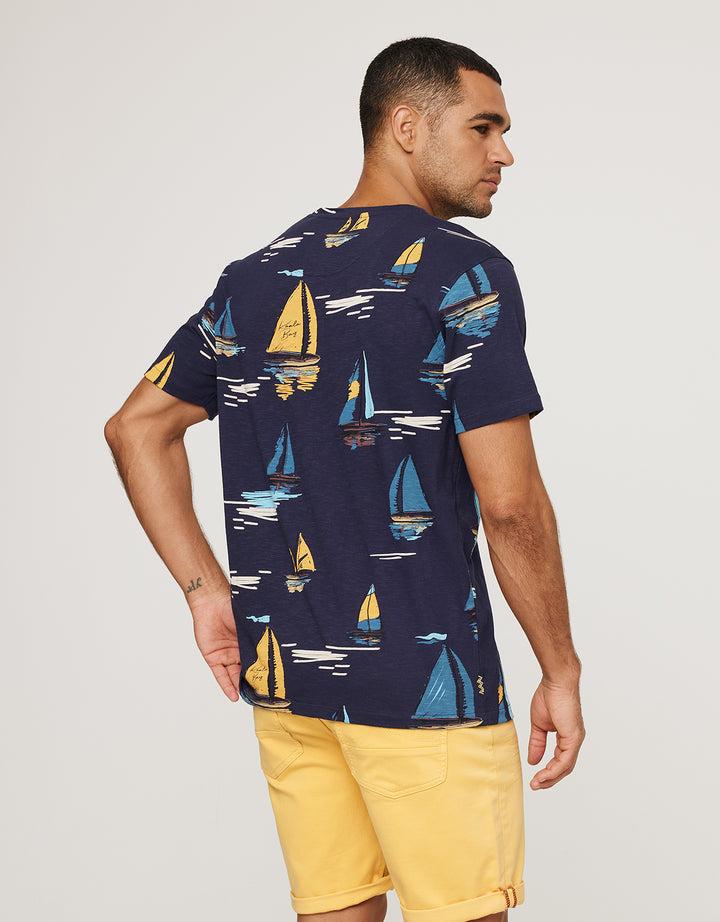 koala bay Camiseta Manga Corta Barcos - Sloopy Promoción por tiempo limitado