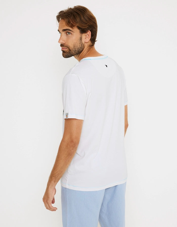 koala bay Camiseta Manga Corta Blanco - Paradiso Devoluciones gratuitas