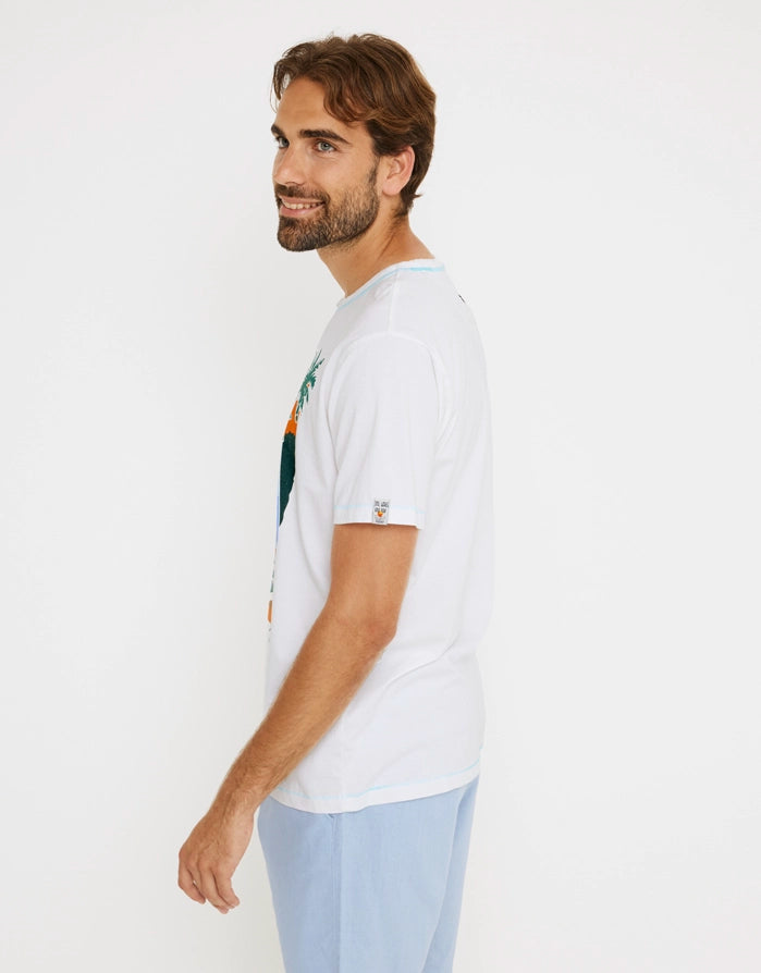 koala bay Camiseta Manga Corta Blanco - Paradiso Devoluciones gratuitas