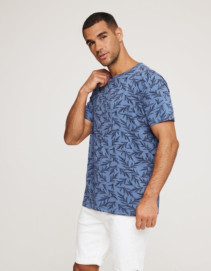 koala bay Camiseta Manga Corta Estampado Hojas - Bralea Denim Solo hoy