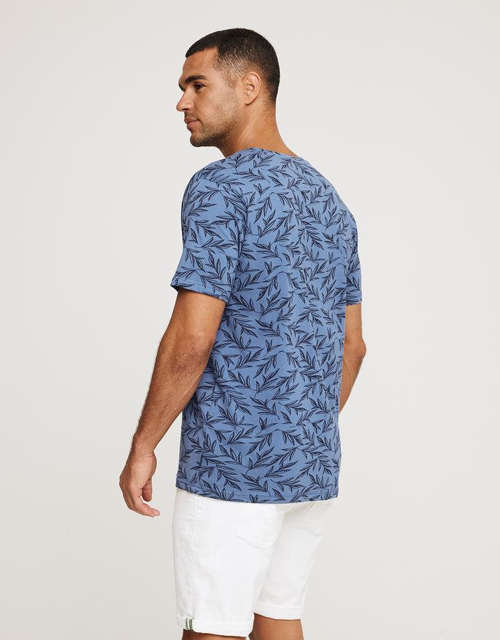 koala bay Camiseta Manga Corta Estampado Hojas - Bralea Denim Solo hoy