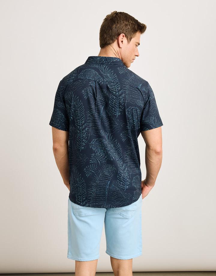 koala bay Camisa Manga Corta Azul Marino - Furaira Libre de impuestos