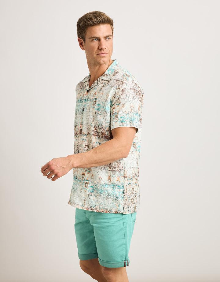 koala bay Camisa Manga Corta Multicolor - Marittima Oferta exclusiva