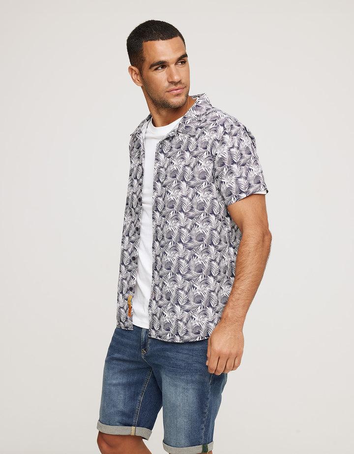 koala bay Camisa Manga Corta Azul Marino - Yarrow Última moda