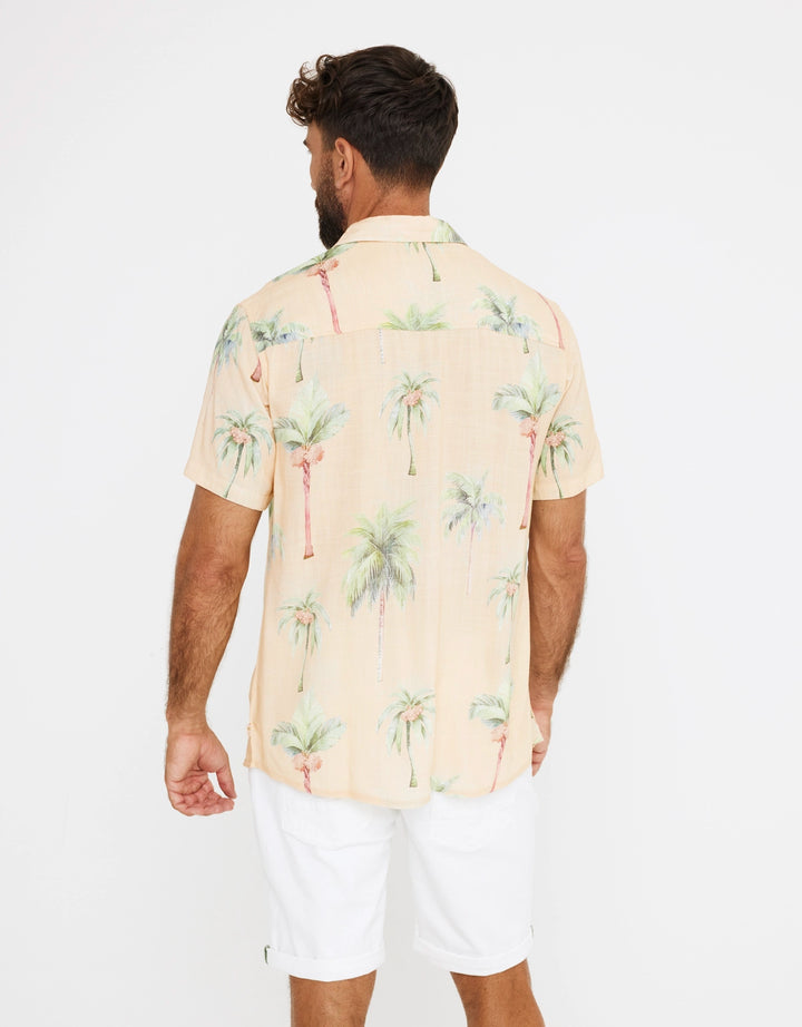 koala bay Camisa Manga Corta Estampado Palmeras - Dates Ofertas de temporada