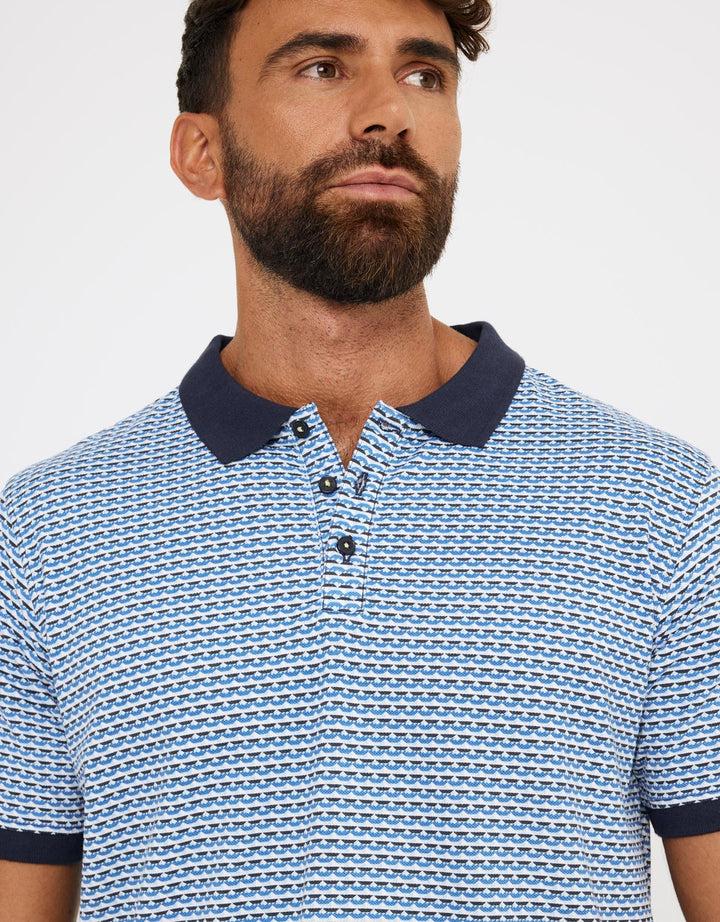 koala bay Polo Manga Corta Azul Marino - Pocabo En oferta