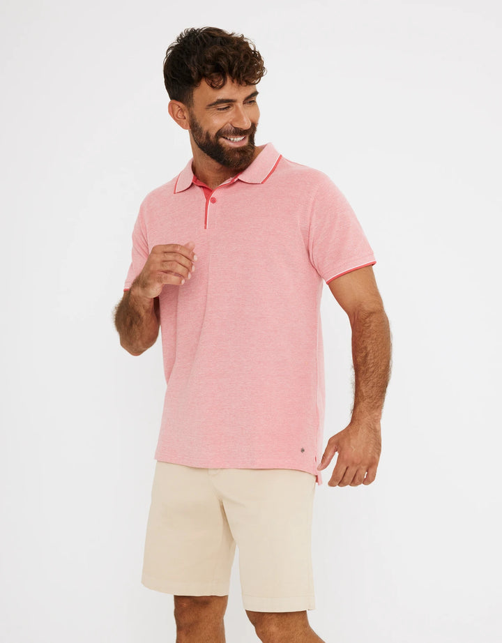 koala bay Polo Manga Corta Rosa - Losimi Rebajas de fábrica