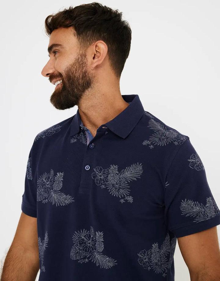 koala bay Polo Manga Corta Estampado - Pakiri Los más vendidos