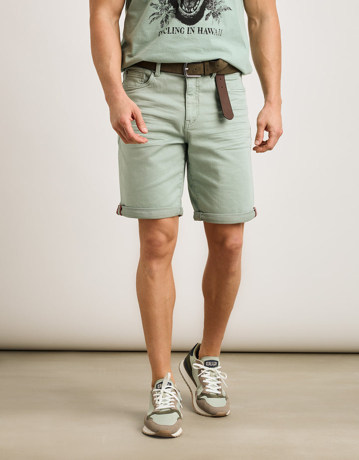 koala bay Bermuda Denim Menta - Palm Beach Tienda