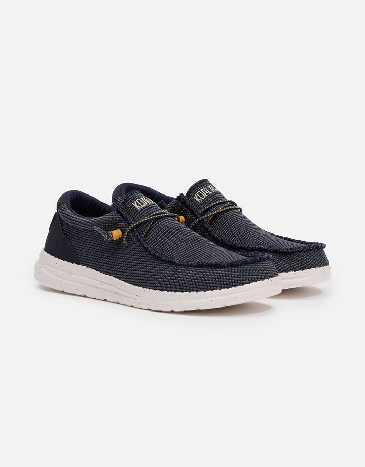 koala bay Zapato Casual Wallabee Azul Marino - Laredo Liquidación