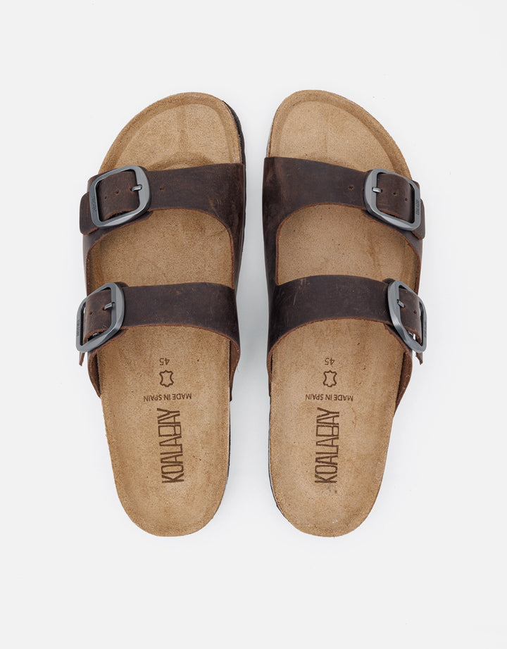koala bay Sandalia Bio Piel Marrón - Cherokee Precios de Black Friday