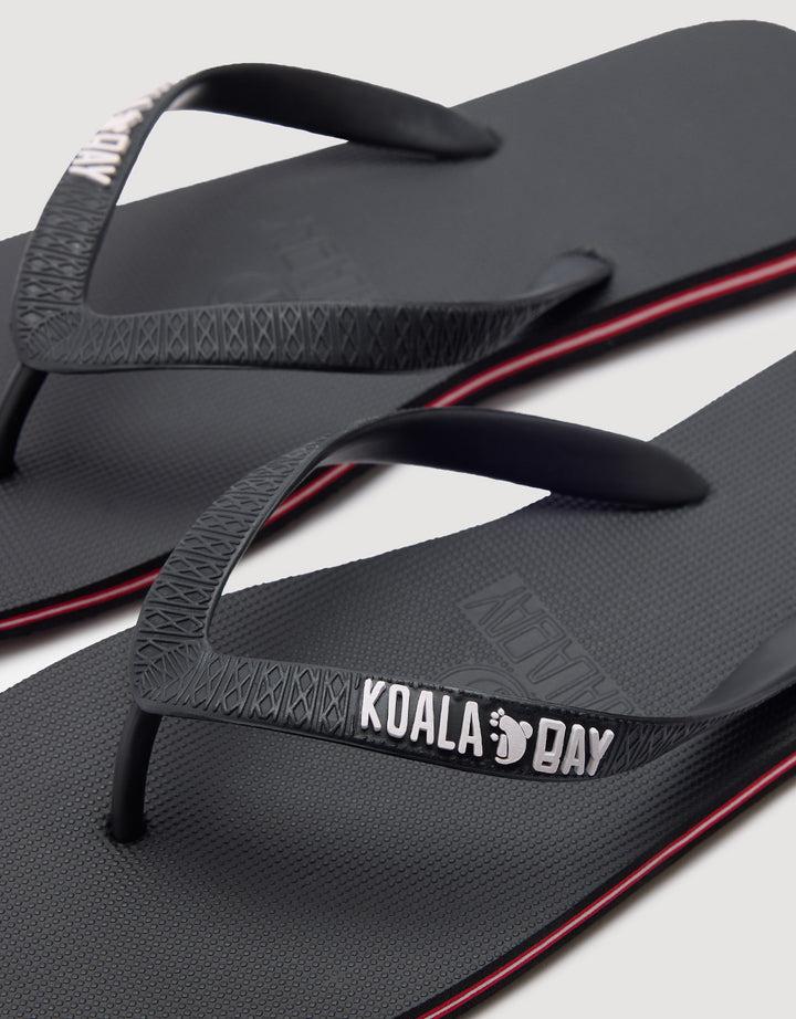 koala bay Chancla Dedo Negro - Mundaka Libre de impuestos