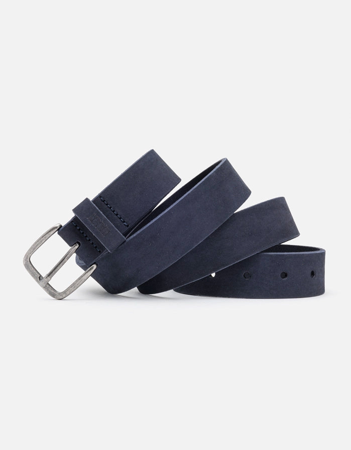 koala bay Cinturón Piel con Hebilla Azul Marino - Kai Tienda