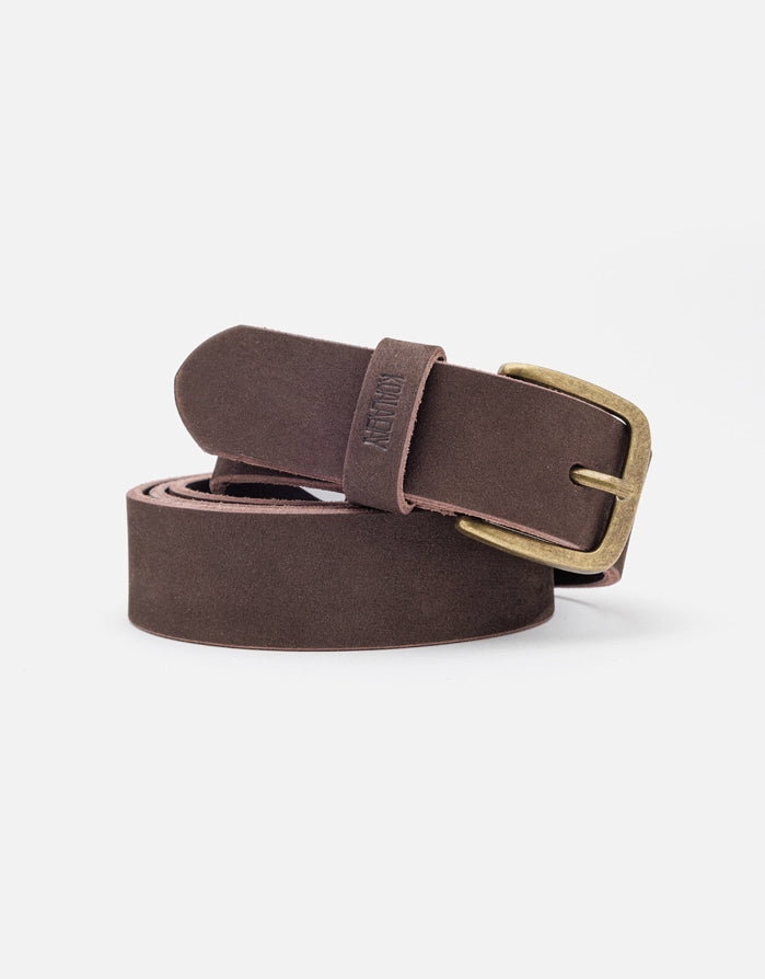 koala bay Cinturón Piel con Hebilla Marrón - Kai Tienda