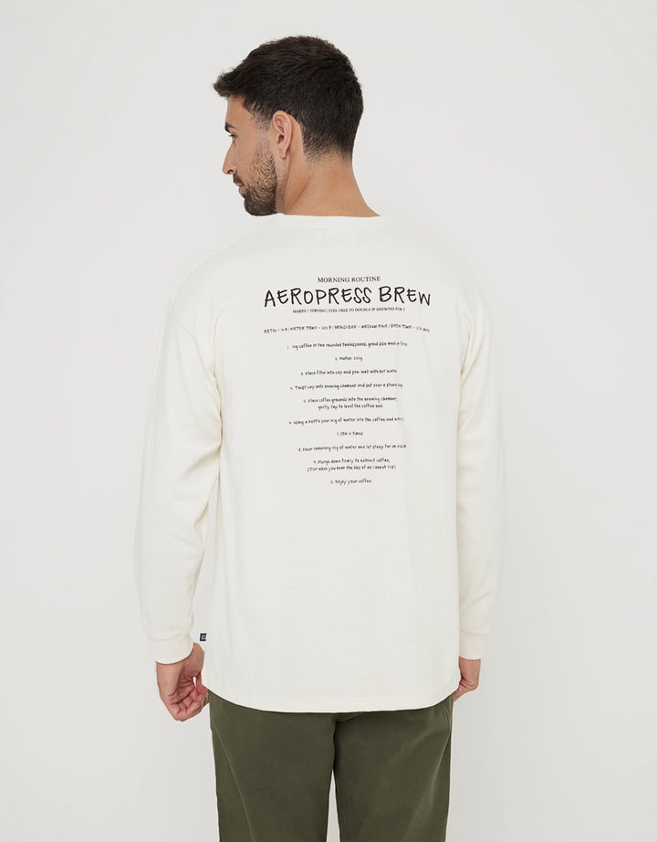 koala bay Sudadera sin Capucha con Estampado Blanco - Isalow Descuentos del mes