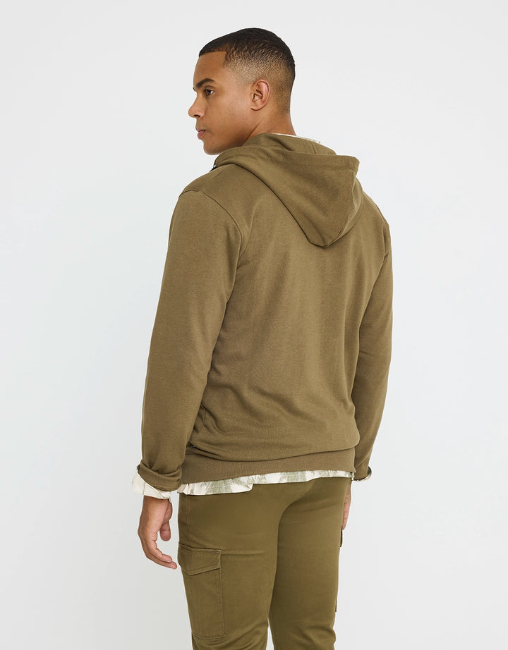 koala bay Sudadera con Capucha Caqui - Bean Ofertas de temporada