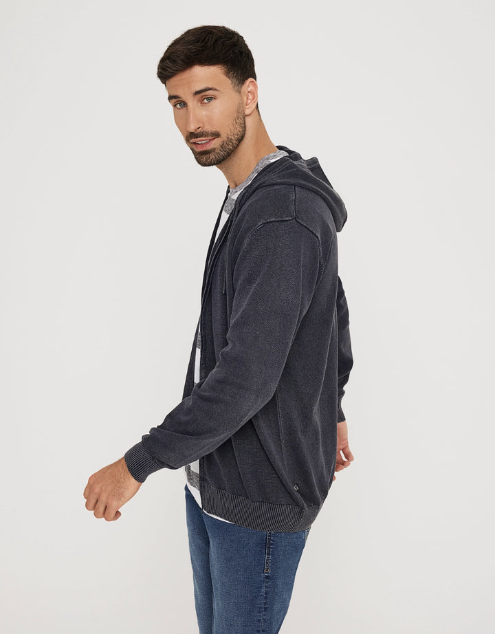 koala bay Sudadera con Capucha Azul Marino - Rys Rebajas
