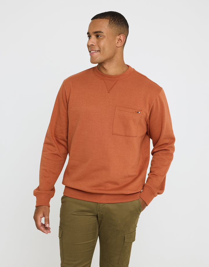 koala bay Jersey Manga Larga Bolsillo Naranja - Maze Gran oferta