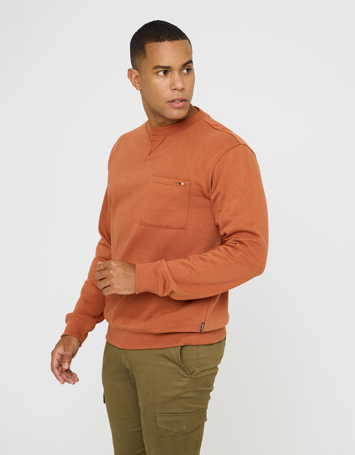 koala bay Jersey Manga Larga Bolsillo Naranja - Maze Gran oferta