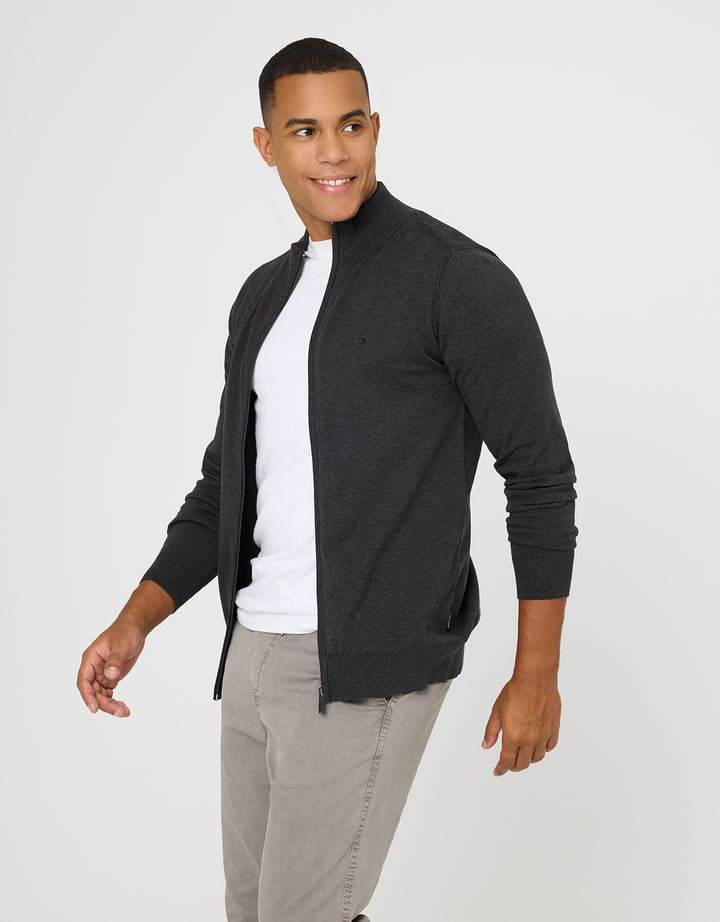 koala bay Jersey con Cremallera Gris - Picos Rebajas online