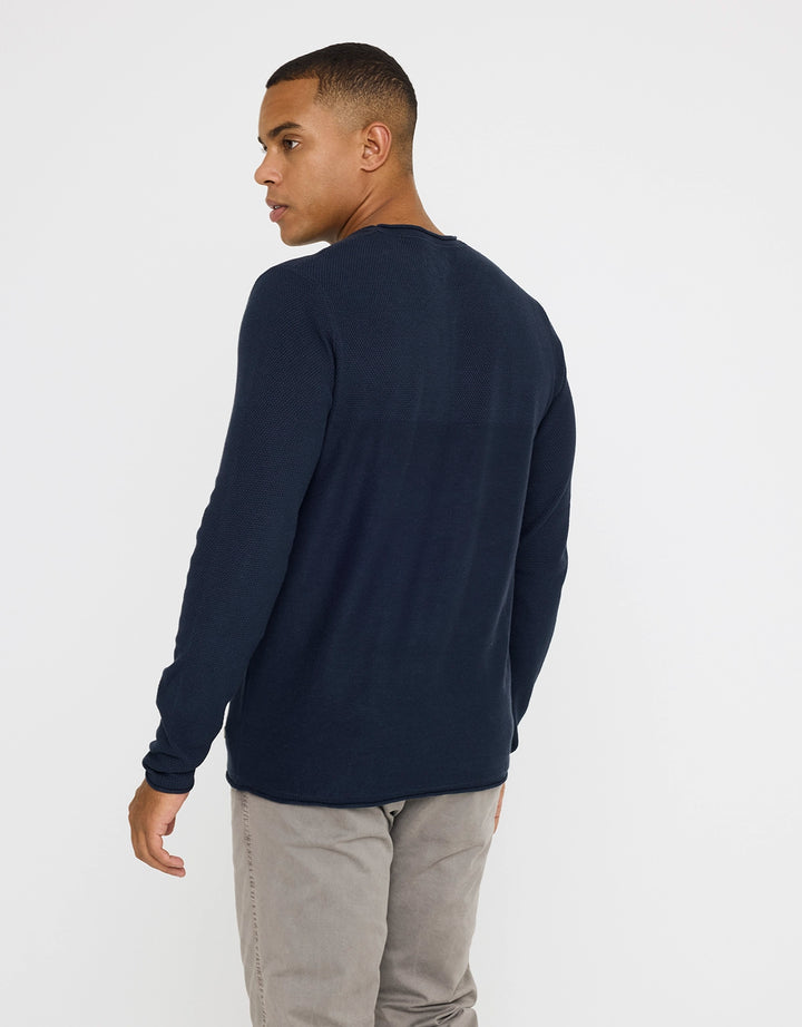 koala bay Jersey Manga Larga Azul Marino - Dorset Rebajas top