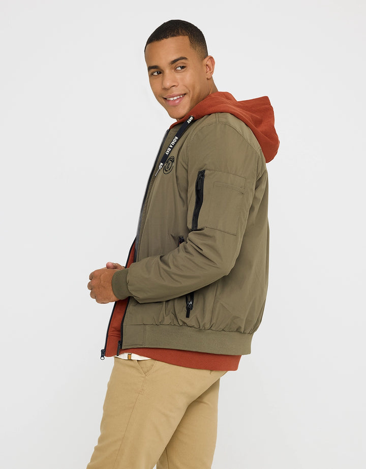 koala bay Chaqueta con Cremallera Verde - Marloes COMPRAR AHORA