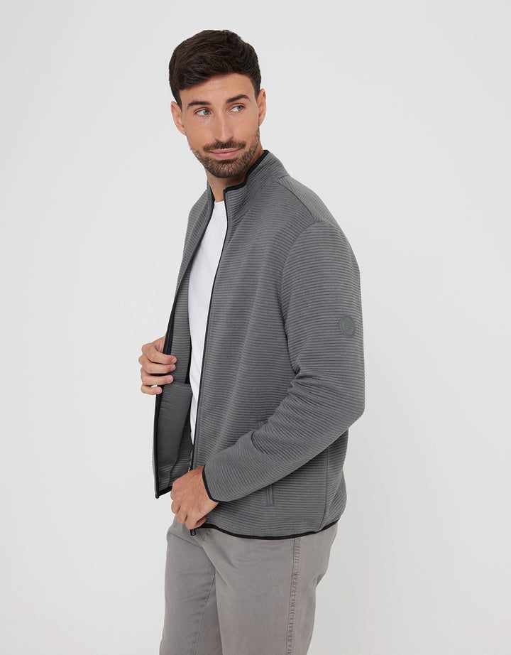 koala bay Chaqueta Cremallera Gris - Tigio Grandes descuentos