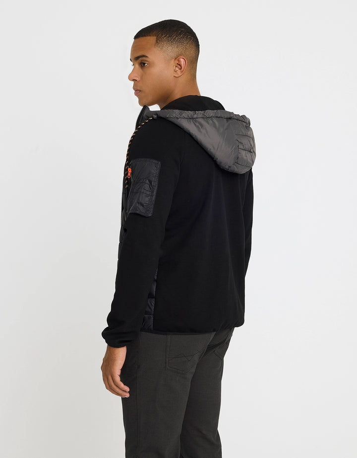 koala bay Chaqueta Plumas Negro - Richie Liquidación