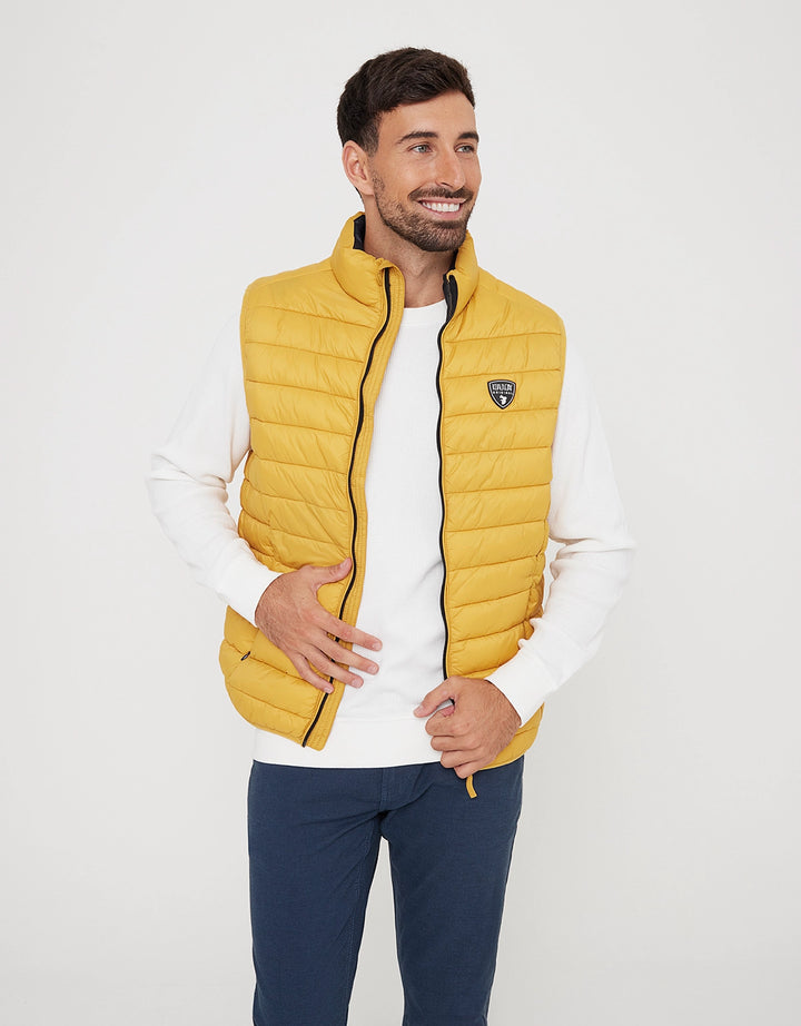 koala bay Chaleco Acolchado Mostaza - Hawes Precios de Black Friday