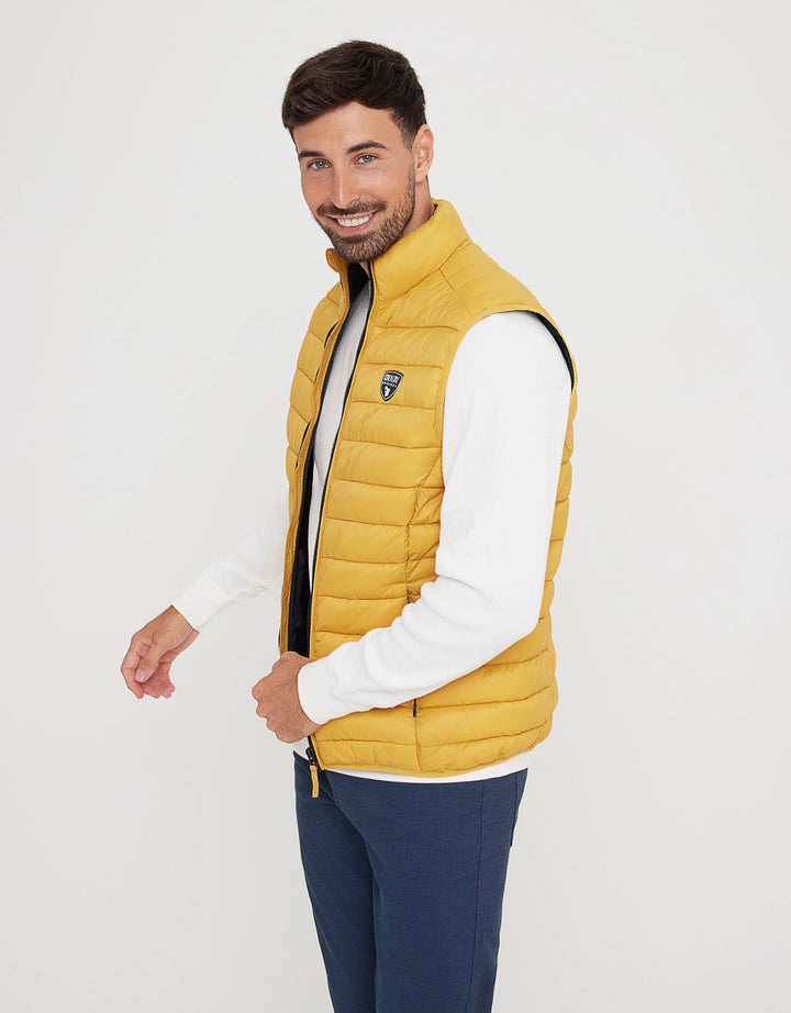 koala bay Chaleco Acolchado Mostaza - Hawes Precios de Black Friday