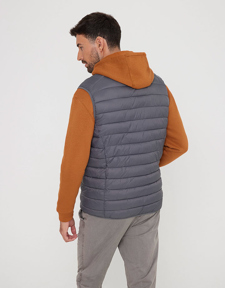 koala bay Chaleco Acolchado Gris - Hawes En oferta