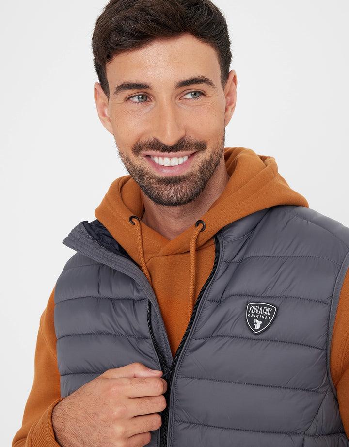 koala bay Chaleco Acolchado Gris - Hawes En oferta